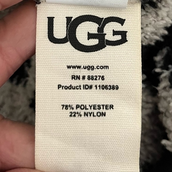 UGG Leopard Phoebe Wrap Cardigan - Picture 8 of 10